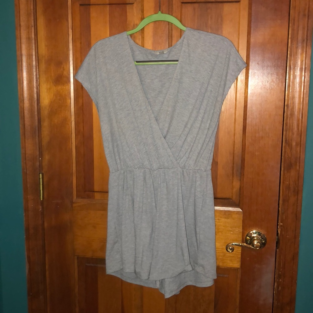 Gray Romper